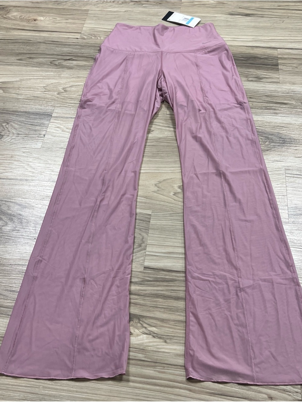 Nike Zenvy Sheer High-Waisted Full Length Pants Women’s Medium FV7894-523 $115